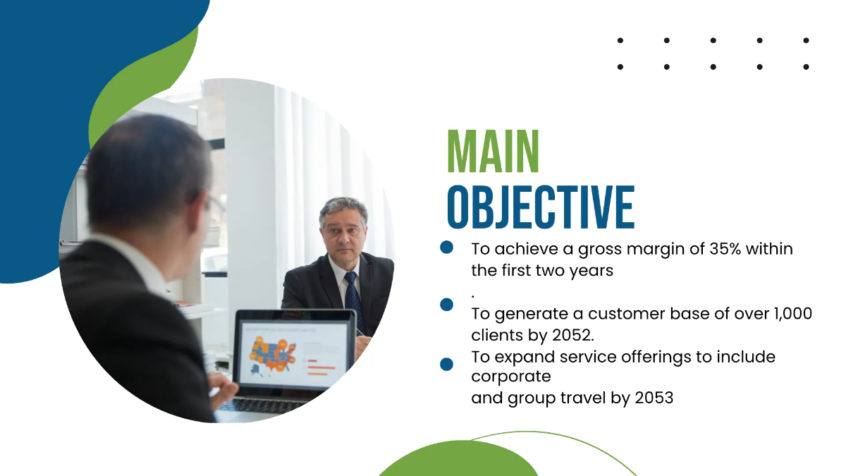 Free Travel Agency Business Presentation Template to Edit Online