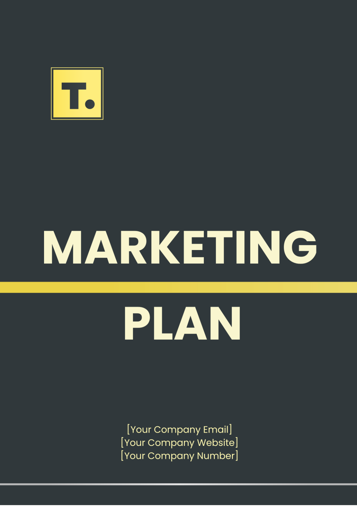 Marketing Plan Template Edit Online & Download Example