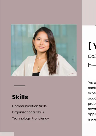 Free College Research Assistant ATS Resume Template, AI Resume Builder