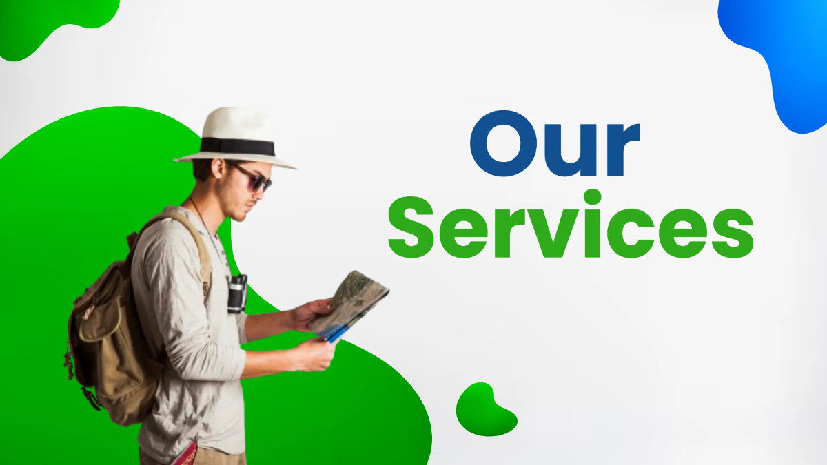 Free Travel Agency Professional Presentation Template to Edit Online