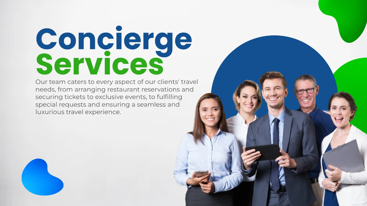 Free Travel Agency Professional Presentation Template to Edit Online