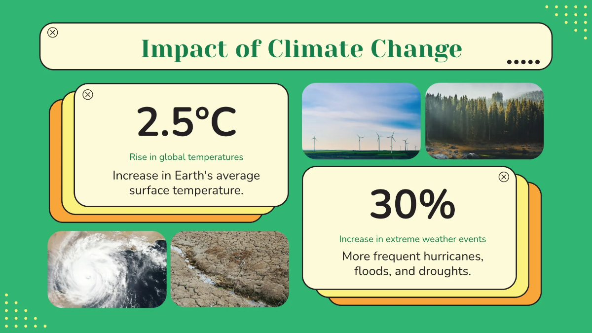 Free World Environment Day Presentation for Students Template to Edit Online