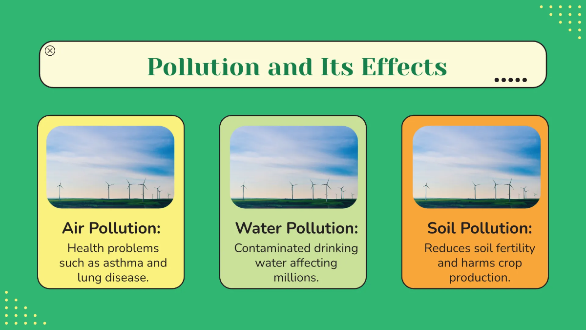 Free World Environment Day Presentation for Students Template to Edit Online