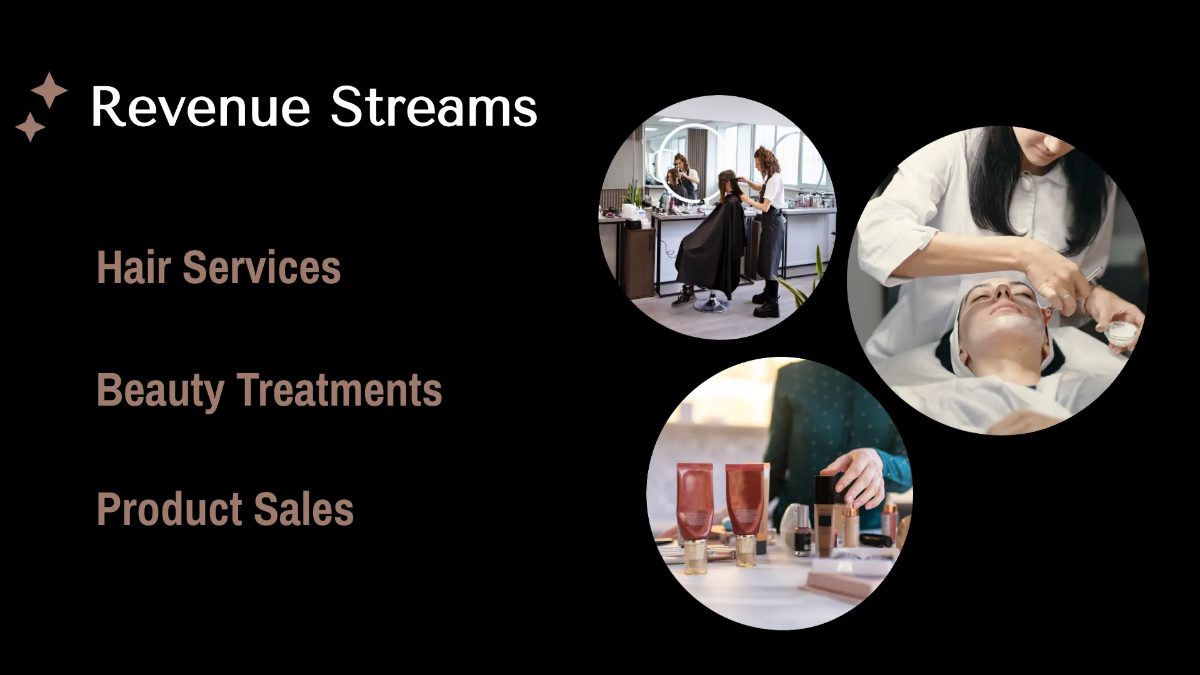 Free Salon Finance Presentation Template to Edit Online