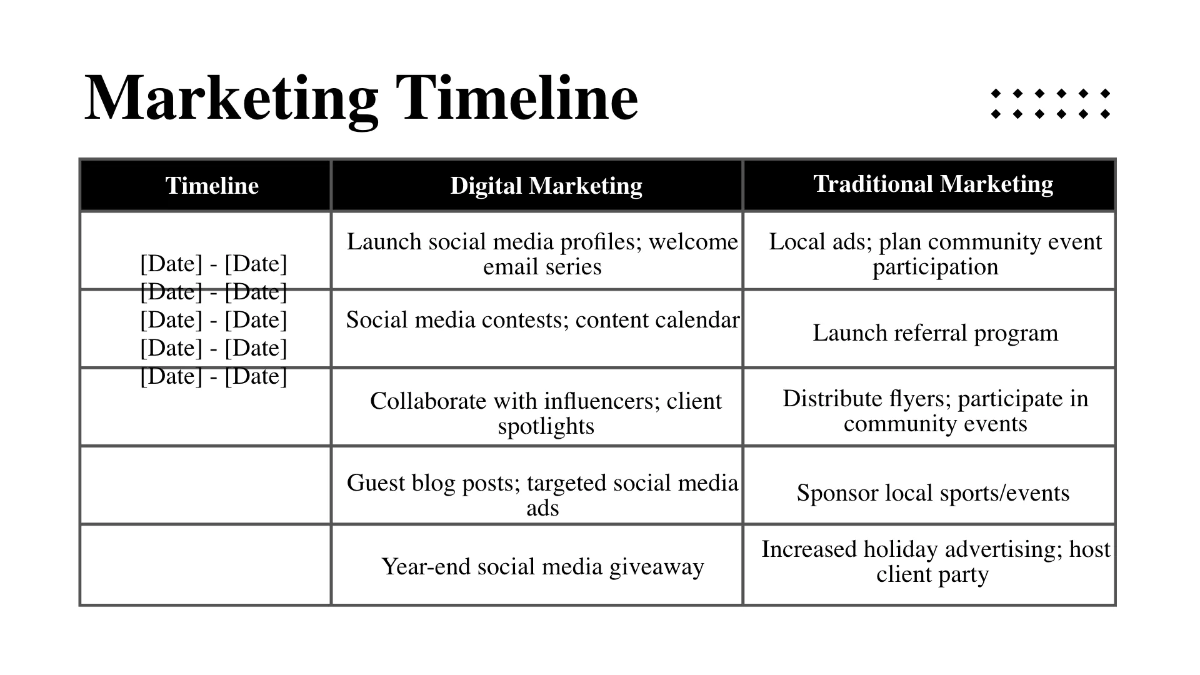 Free Salon Marketing Presentation Template to Edit Online