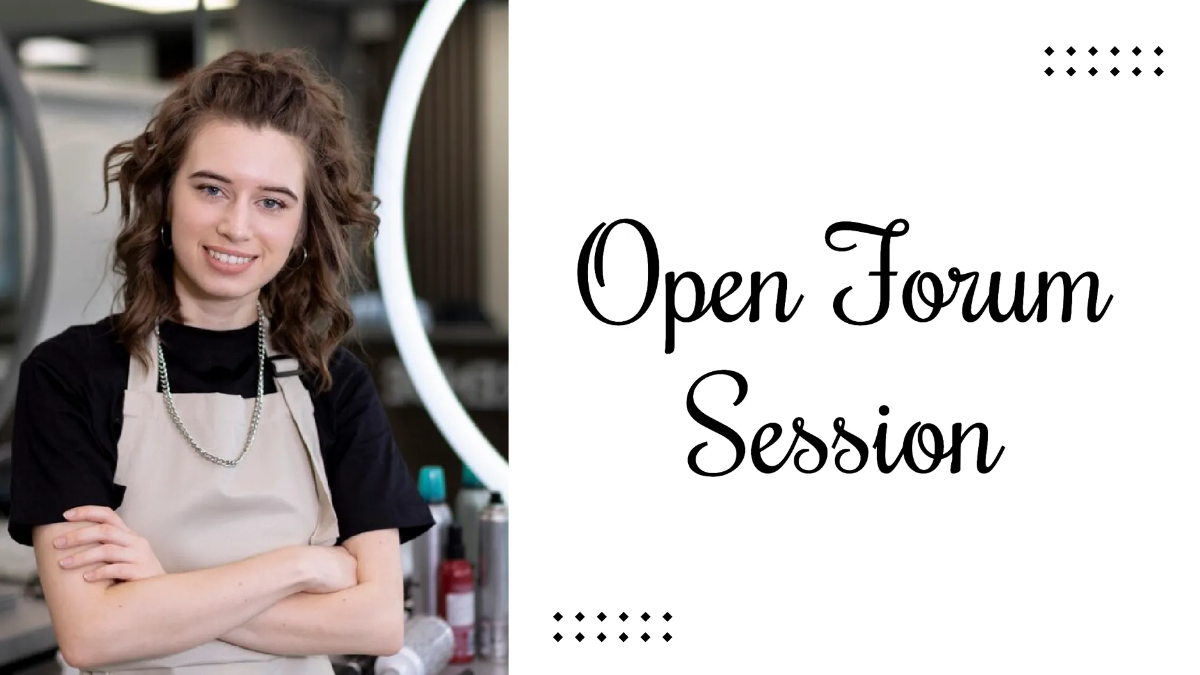 Free Salon Marketing Presentation Template to Edit Online