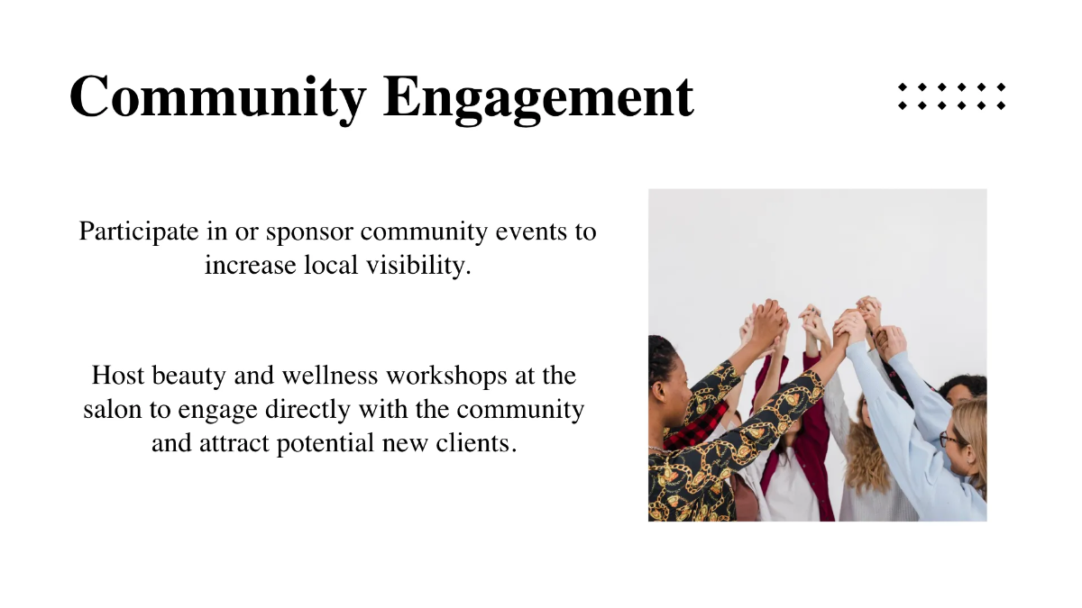 Free Salon Marketing Presentation Template to Edit Online