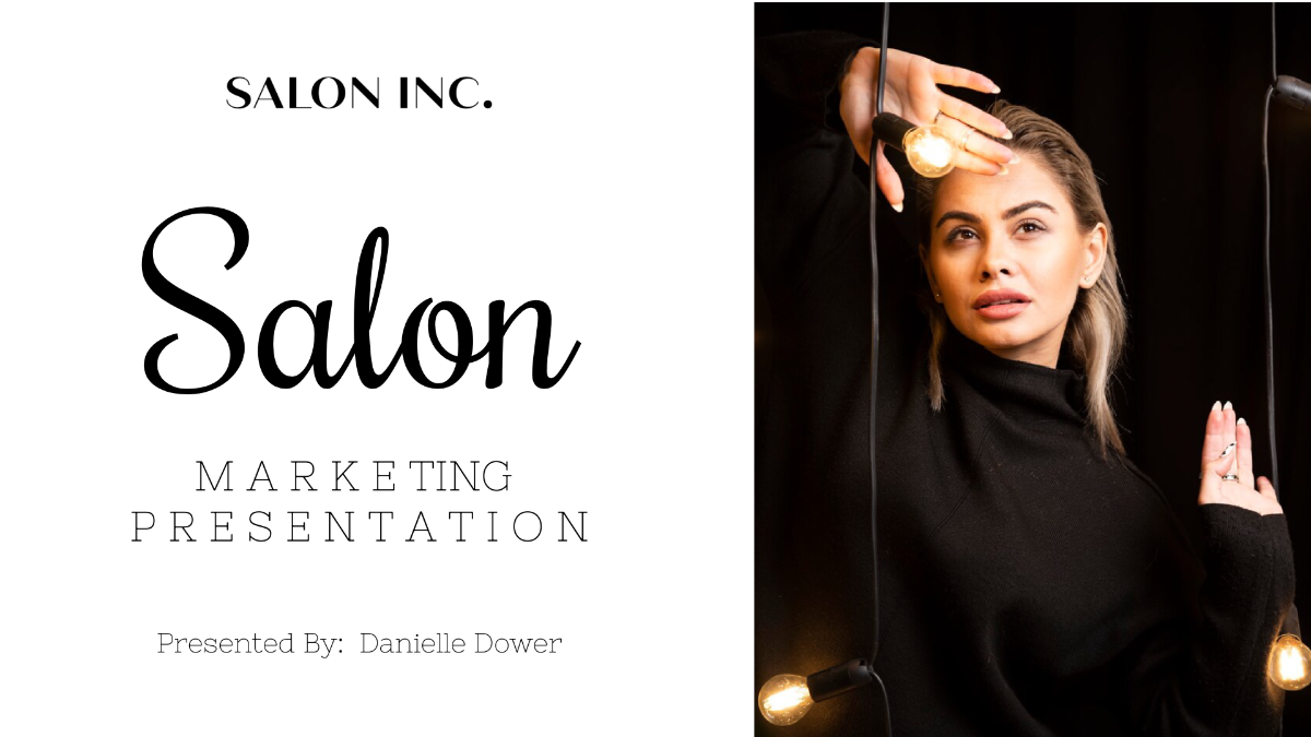 Salon Marketing Presentation