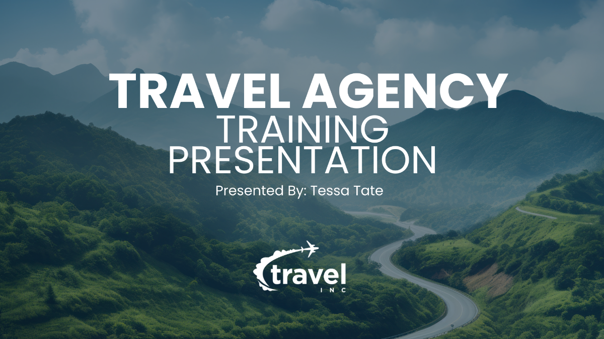 Travel Agency Training Presentation