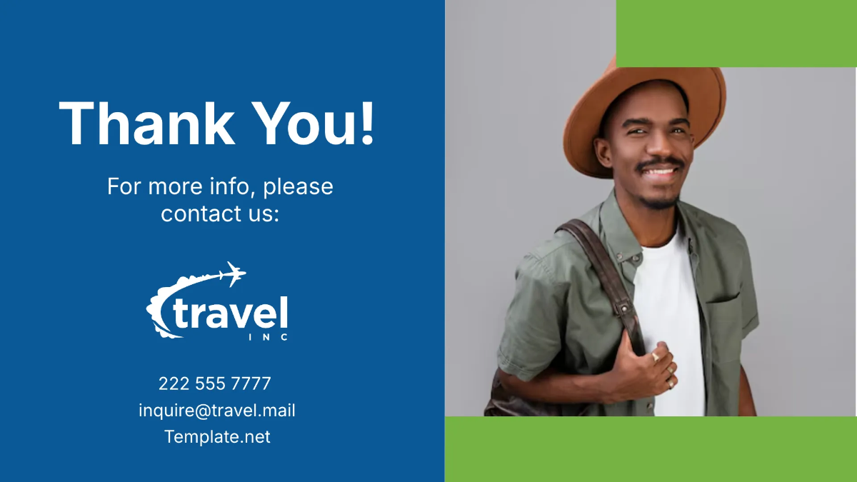 Free Travel Agency Finance Presentation Template to Edit Online