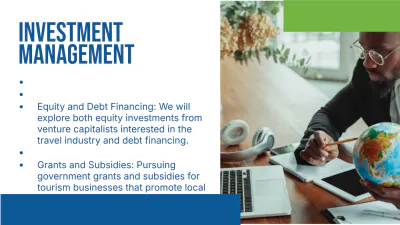 Free Travel Agency Finance Presentation Template to Edit Online
