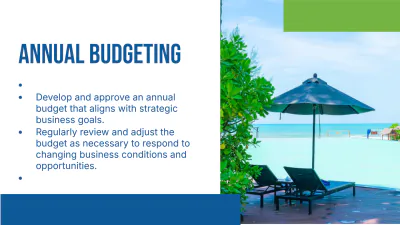 Free Travel Agency Finance Presentation Template to Edit Online