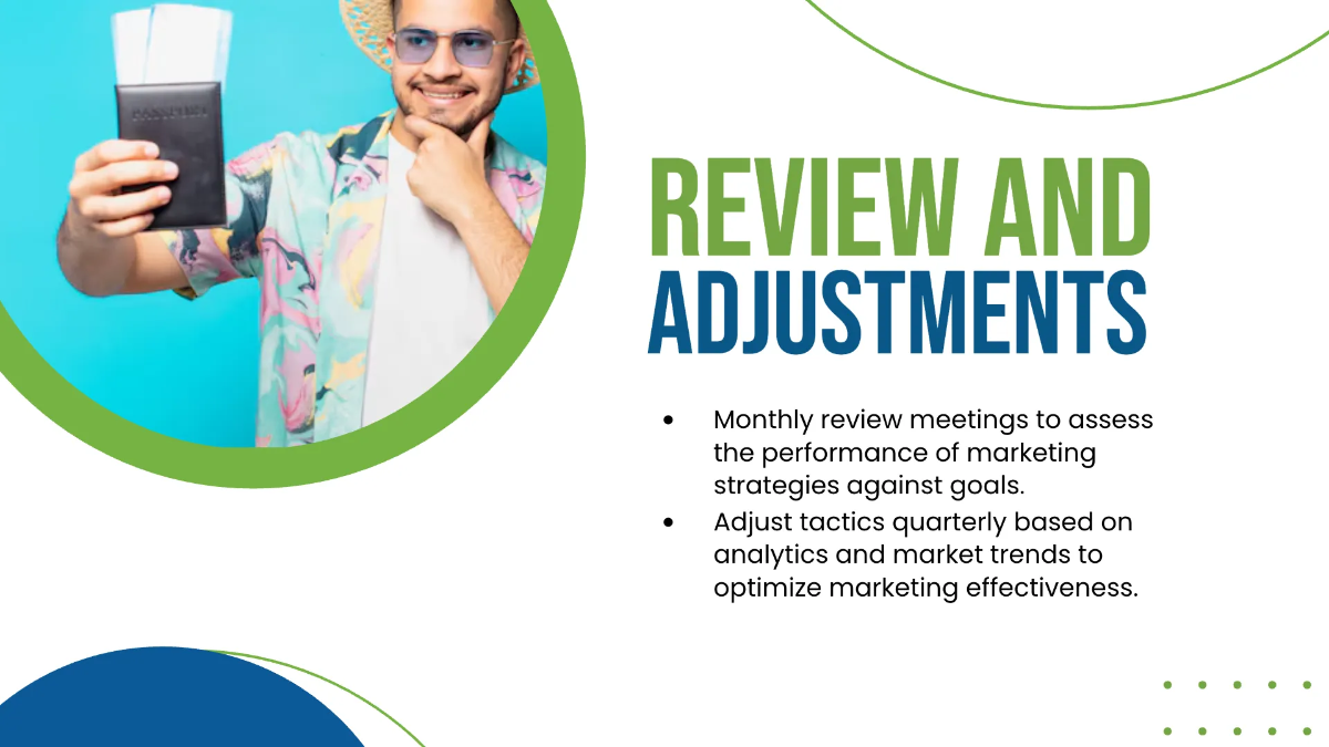 Free Travel Agency Marketing Presentation Template to Edit Online