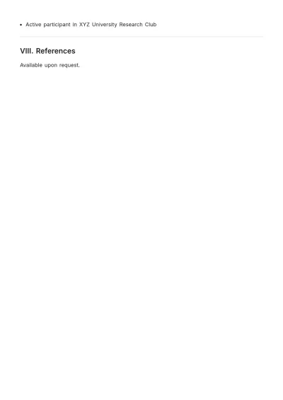 Free College Lab Assistant ATS Resume Template, AI Resume Builder