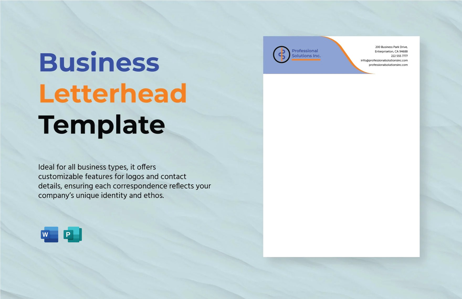 Business Letterhead Template