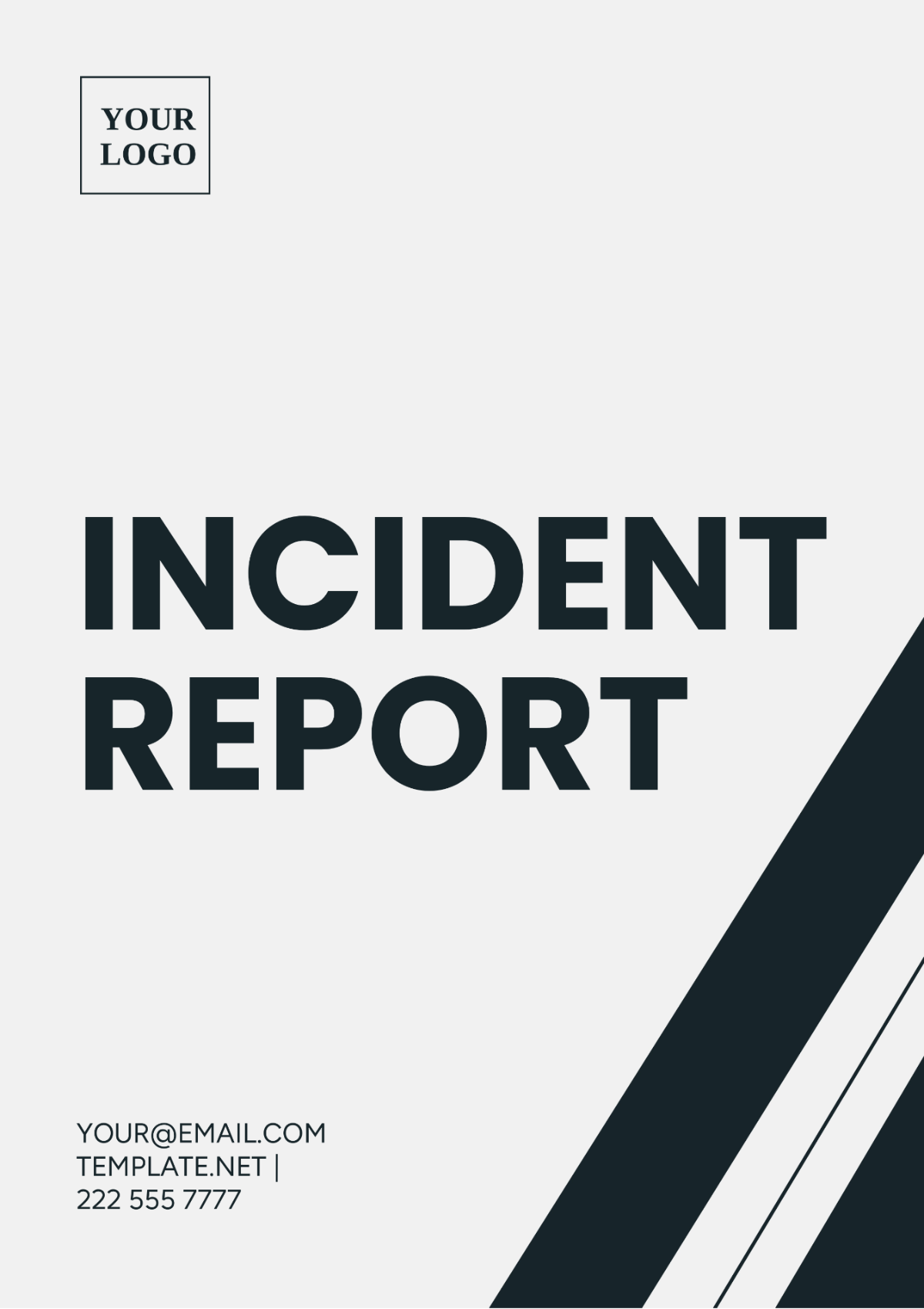 Sample Incident Report Template - Edit Online & Download