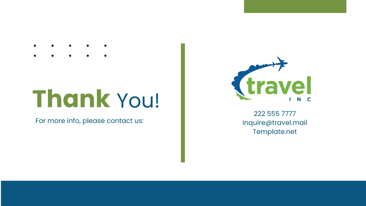 Free Travel Agency Work Presentation Template to Edit Online