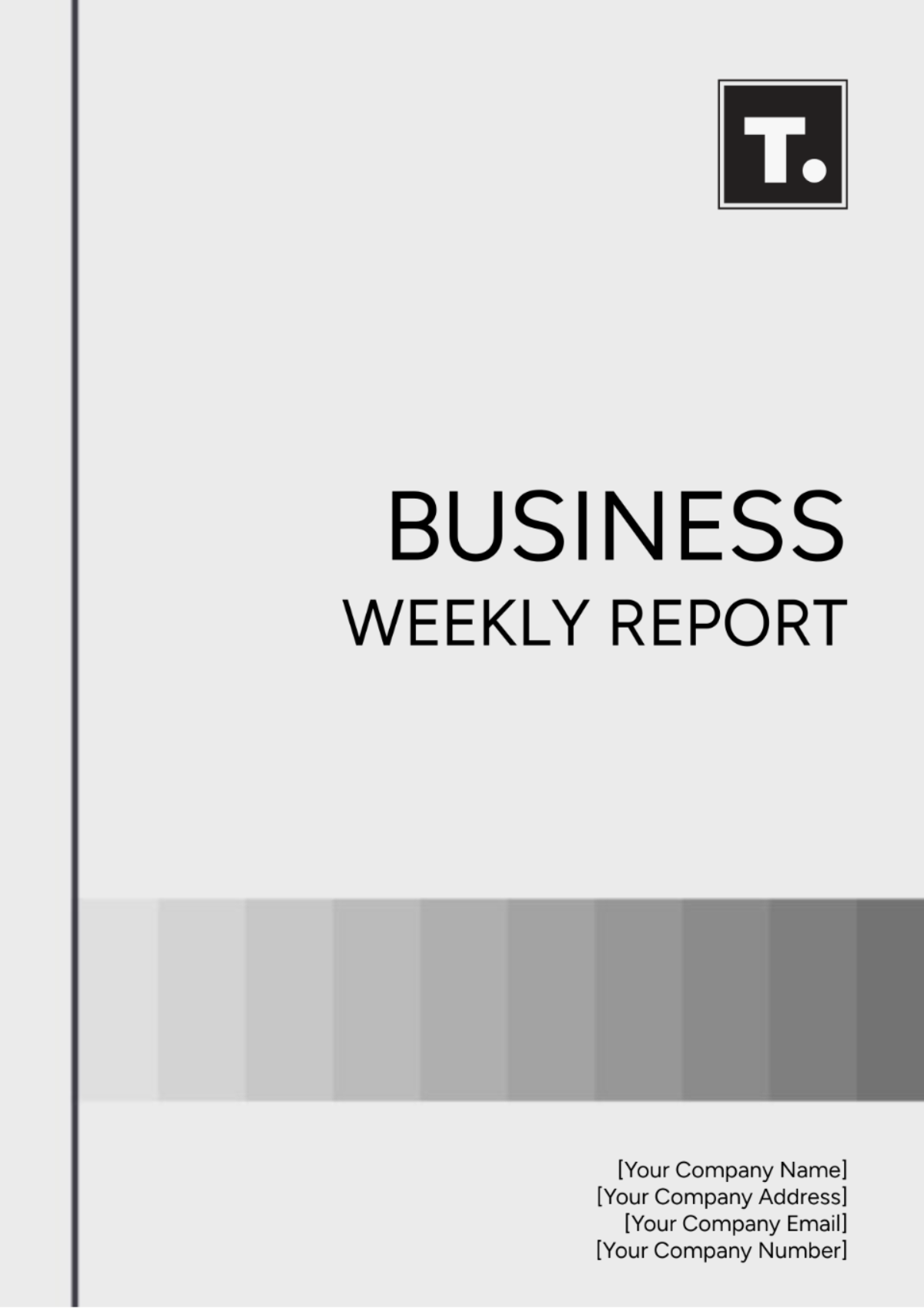 Business Weekly Report Template - Edit Online & Download