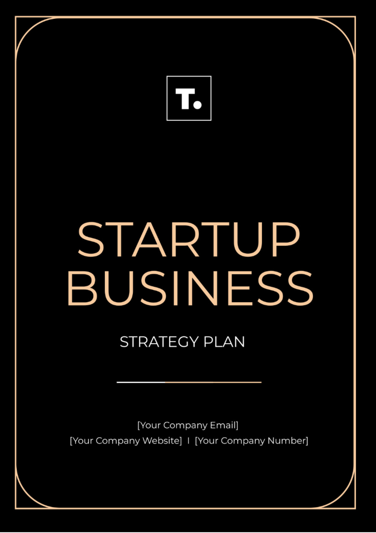 Free Startup Business Strategy Plan Template