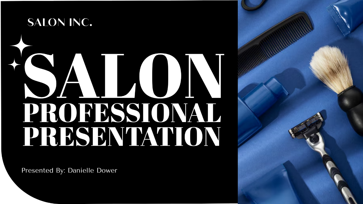 Salon Professional Presentation