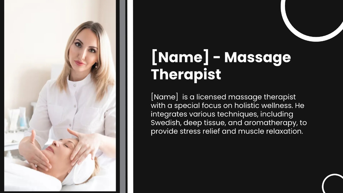 Free Salon Team Presentation Template to Edit Online