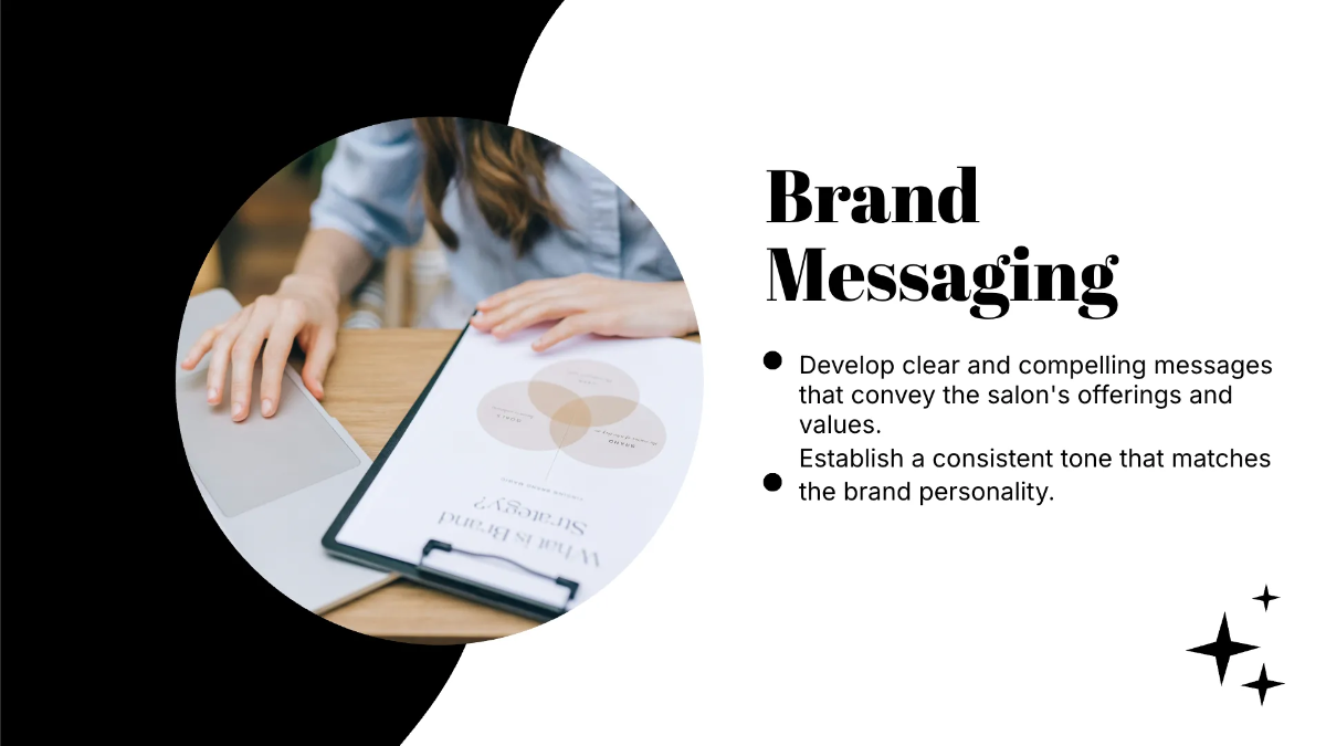 Free Salon Branding Presentation Template to Edit Online