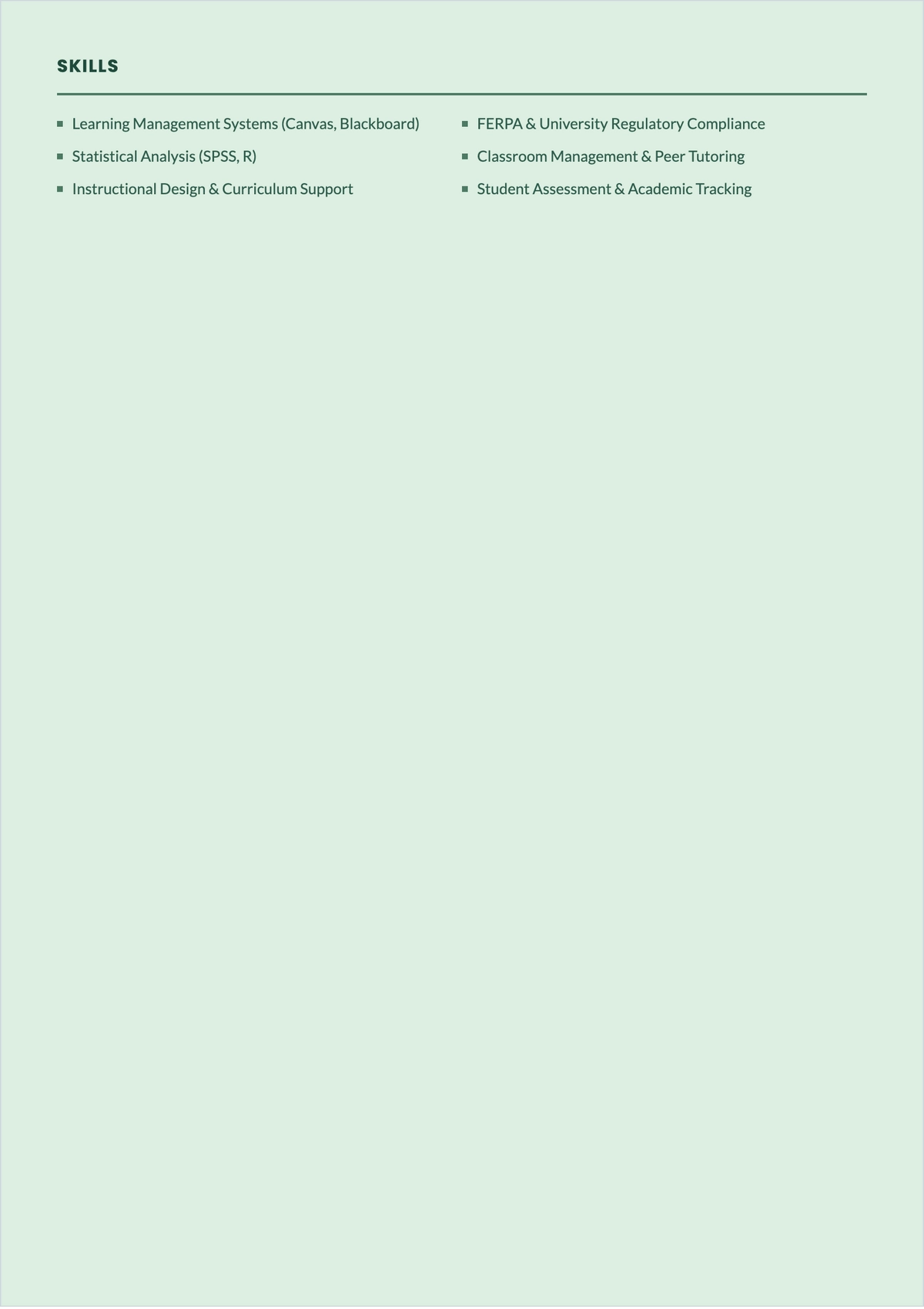 Free College Student Teacher Assistant ATS Resume Template