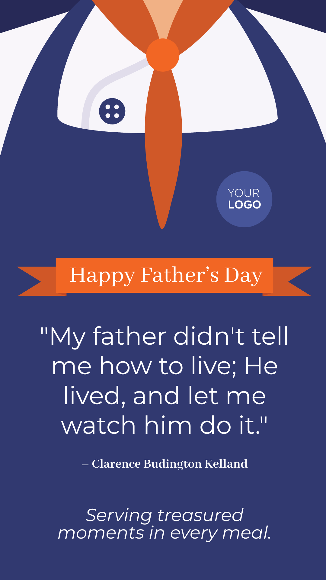 Father's Day Quote for Restaurant