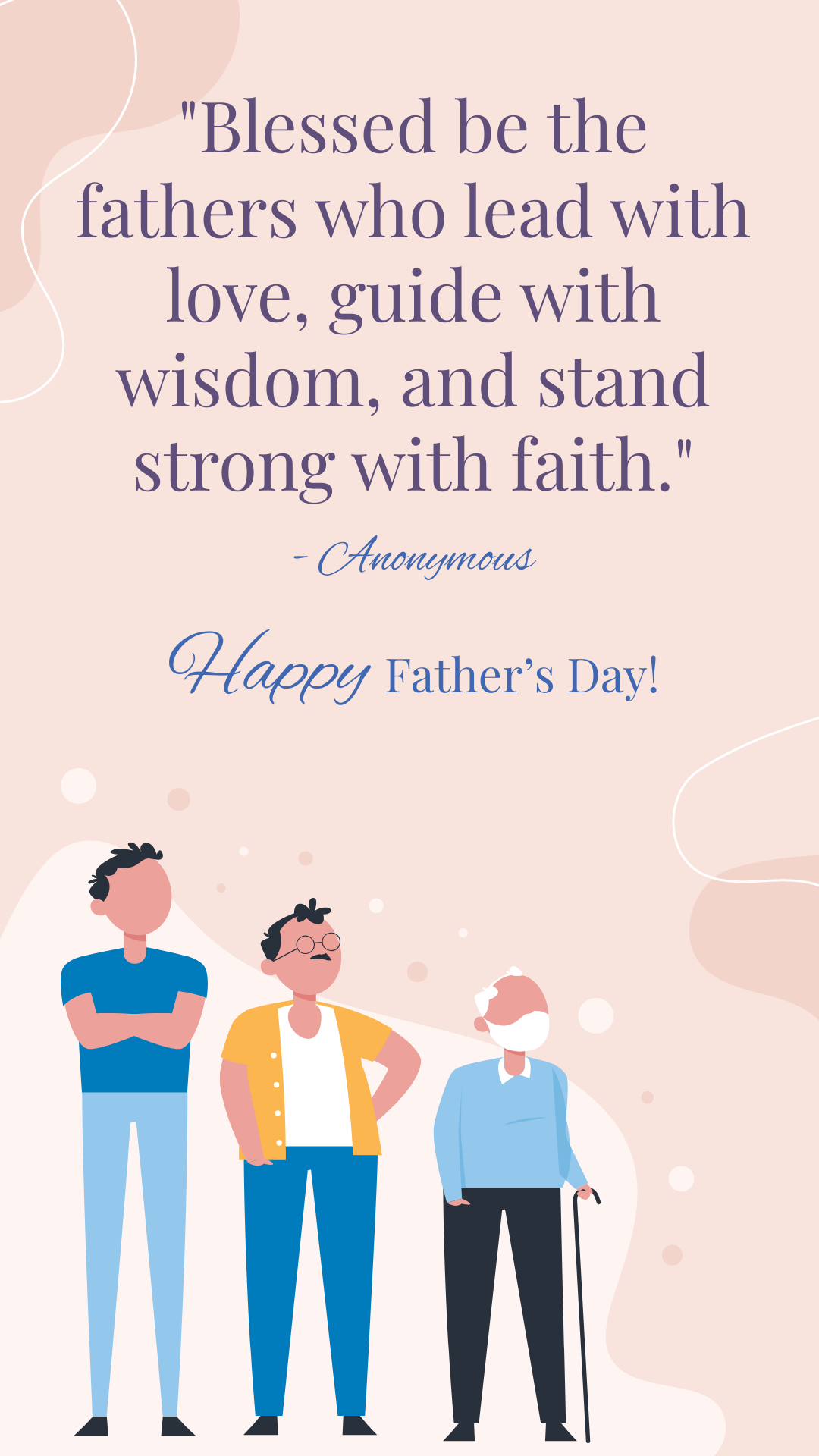 Father's Day Blessings Quote