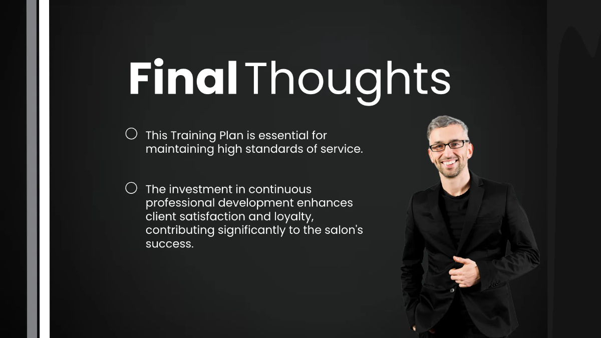 Free Salon Training Presentation Template to Edit Online