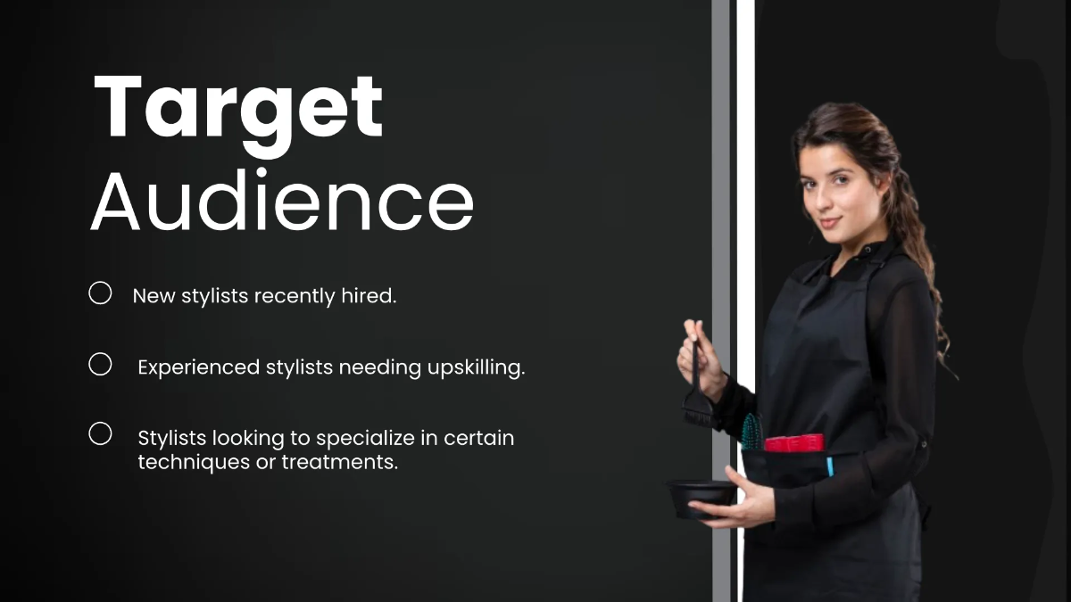 Free Salon Training Presentation Template to Edit Online