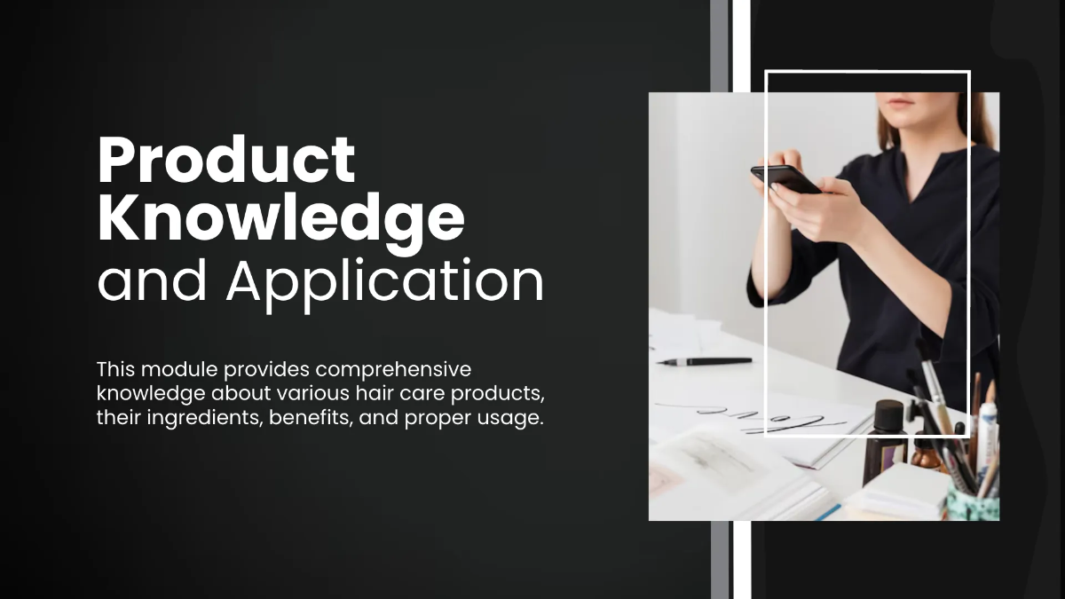 Free Salon Training Presentation Template to Edit Online