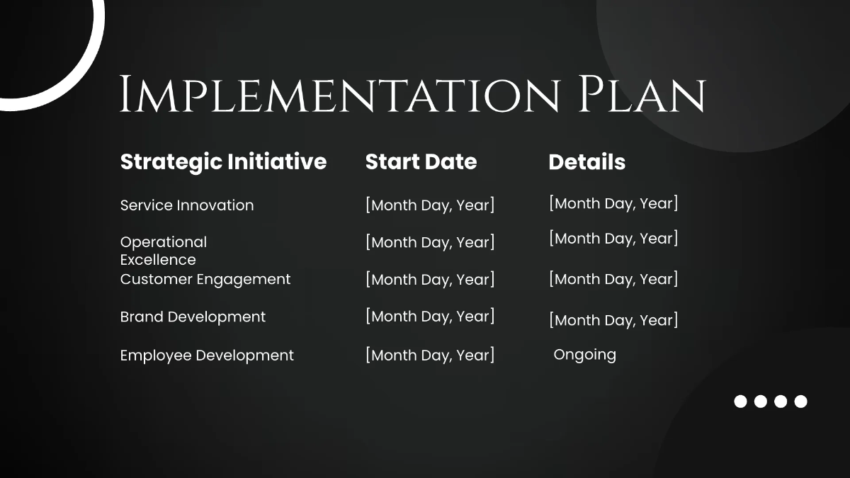 Free Salon Strategy Presentation Template to Edit Online