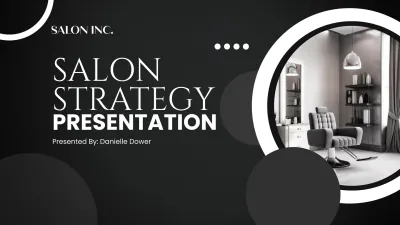 Free Salon Strategy Presentation Template to Edit Online