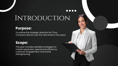 Free Salon Strategy Presentation Template to Edit Online