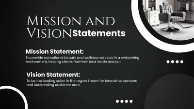 Free Salon Strategy Presentation Template to Edit Online