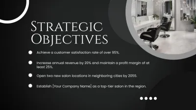 Free Salon Strategy Presentation Template to Edit Online