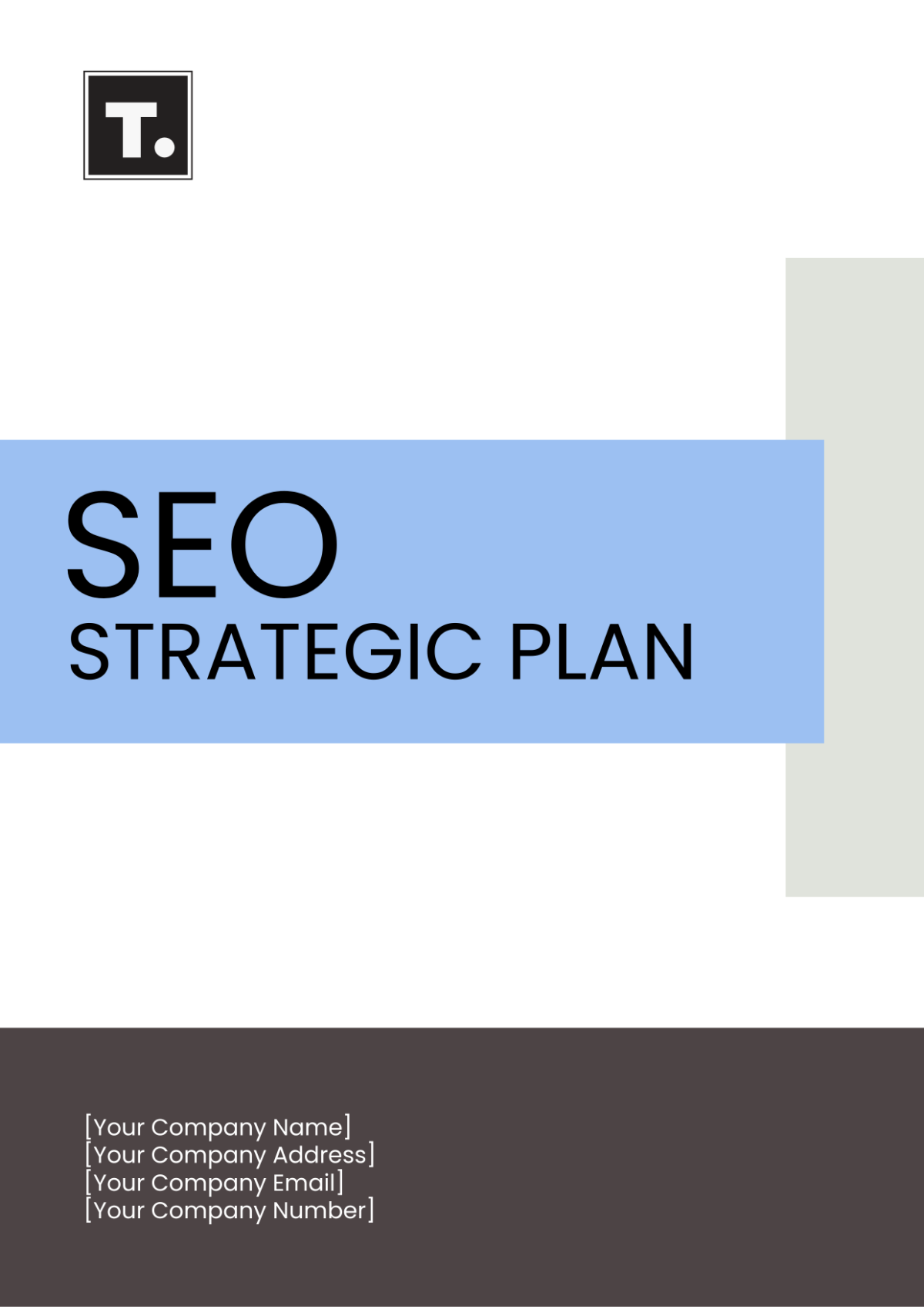 Free SEO Strategic Plan Template