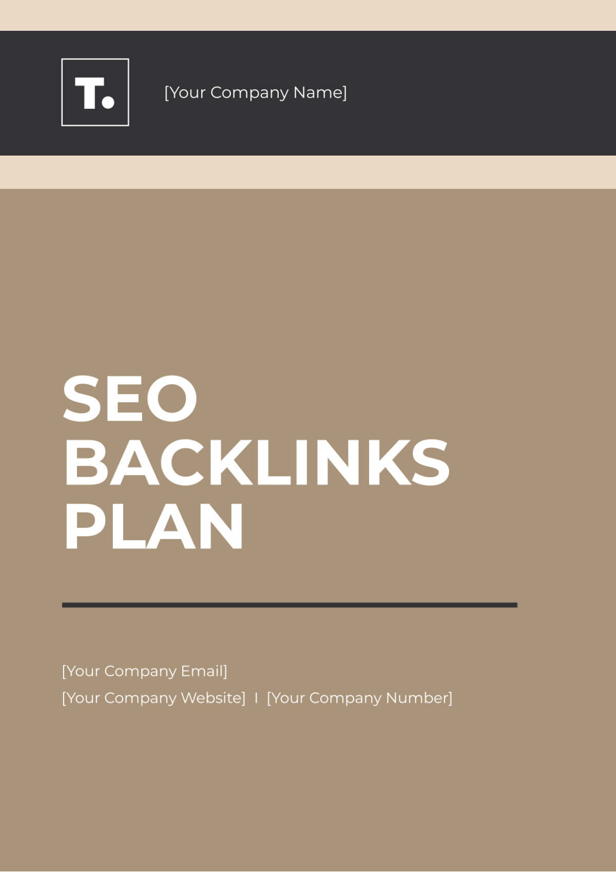 SEO Backlinks Plan Template - Edit Online & Download