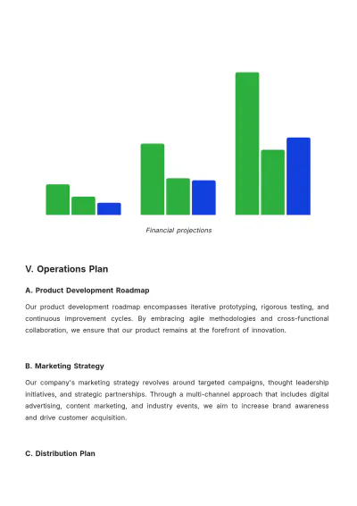 Free Lean Startup Business Plan Template to Edit Online