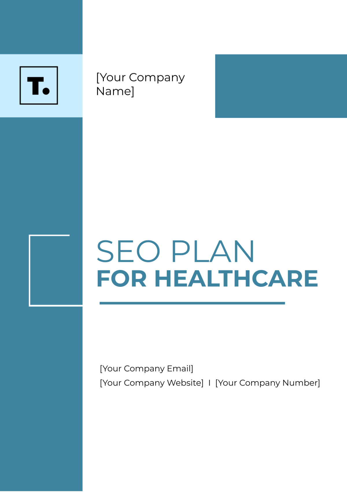 Free SEO Plan For Healthcare Template