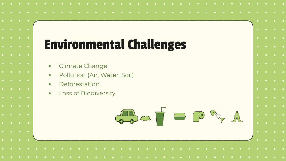 Free World Environment Day Speech Presentation Template to Edit Online