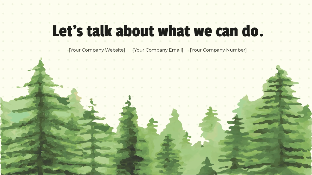 Free World Environment Day Speech Presentation Template to Edit Online