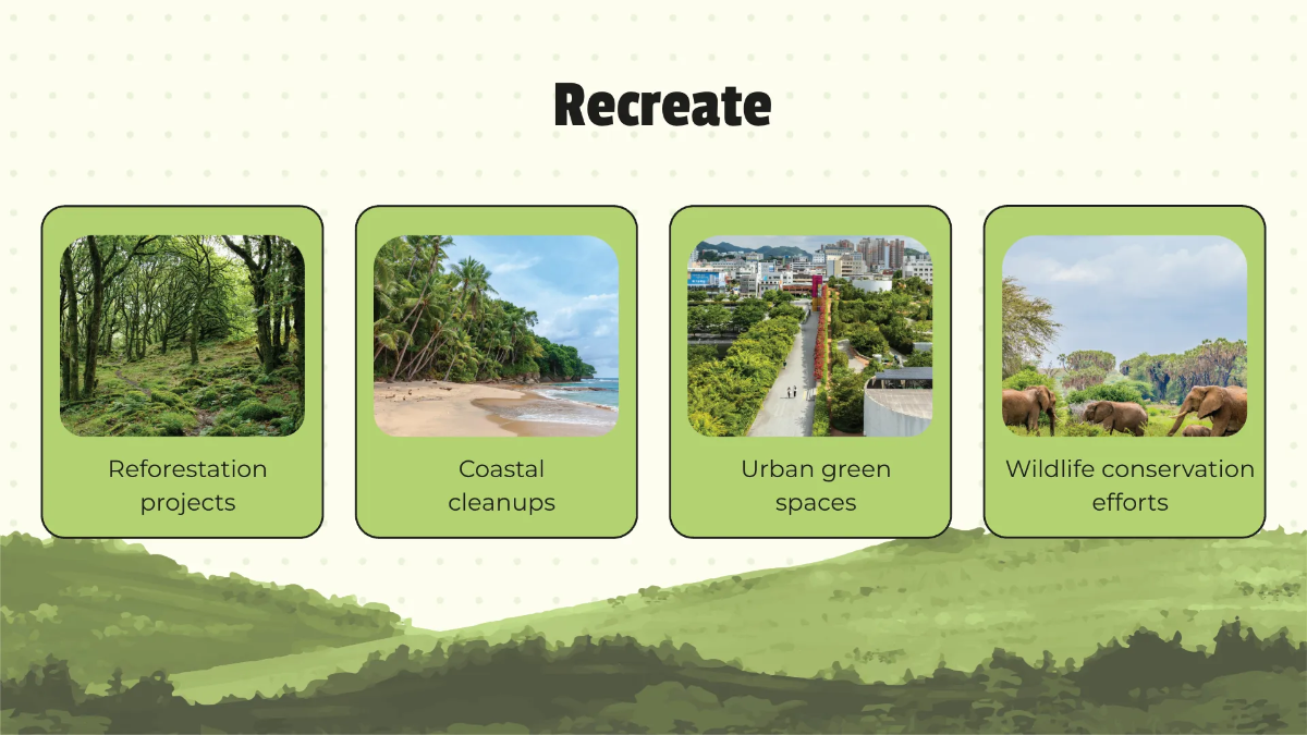 Free World Environment Day Speech Presentation Template to Edit Online