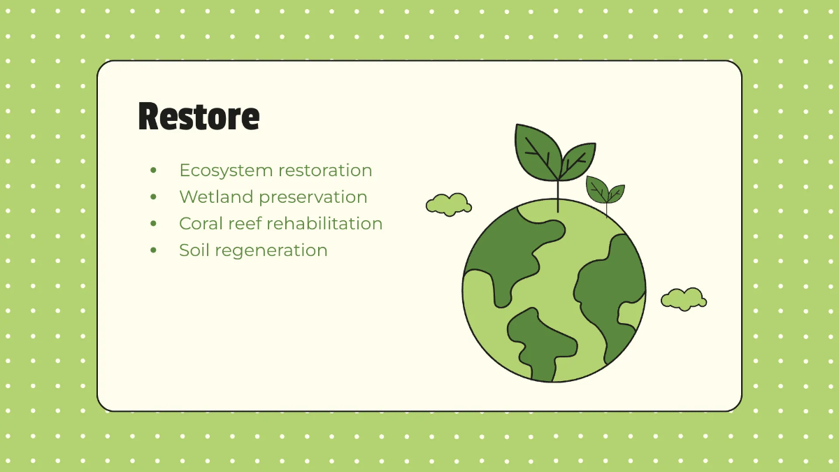 Free World Environment Day Speech Presentation Template to Edit Online