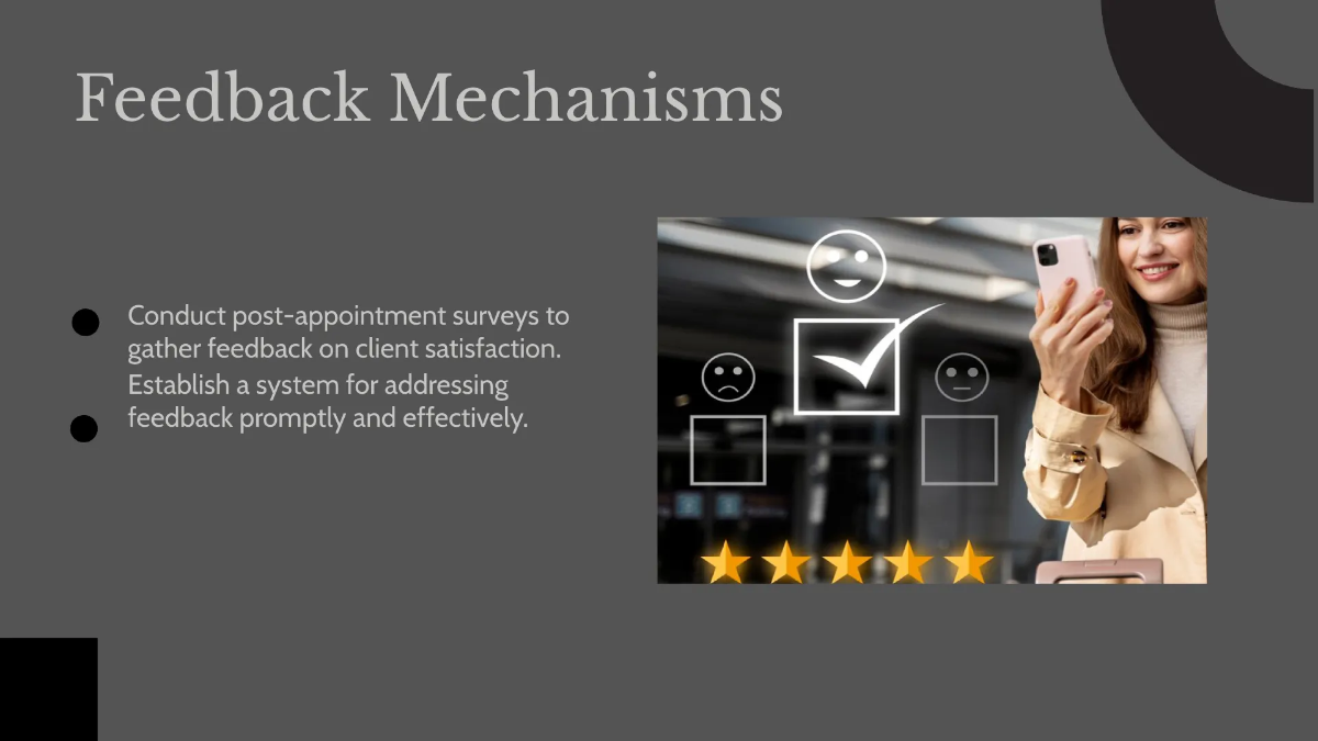 Free Salon Client Engagement Presentation Template to Edit Online