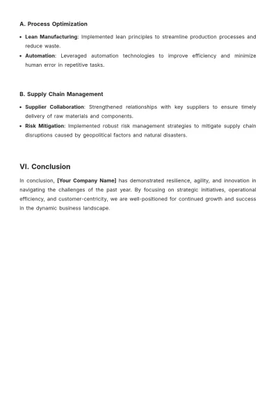 Free Basic Business Report Template to Edit Online