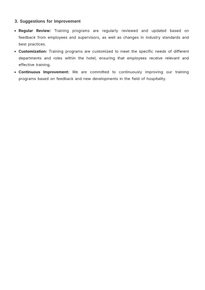 Free Hotel Training Guide Template to Edit Online