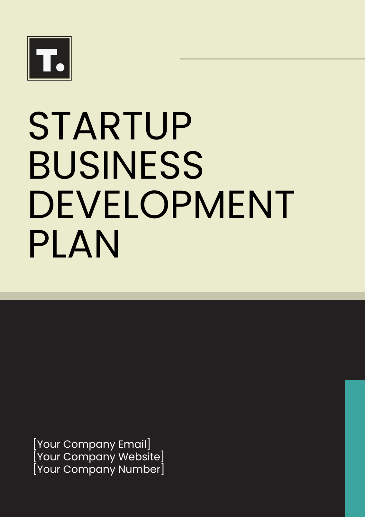 Free Startup Business Development Plan Template