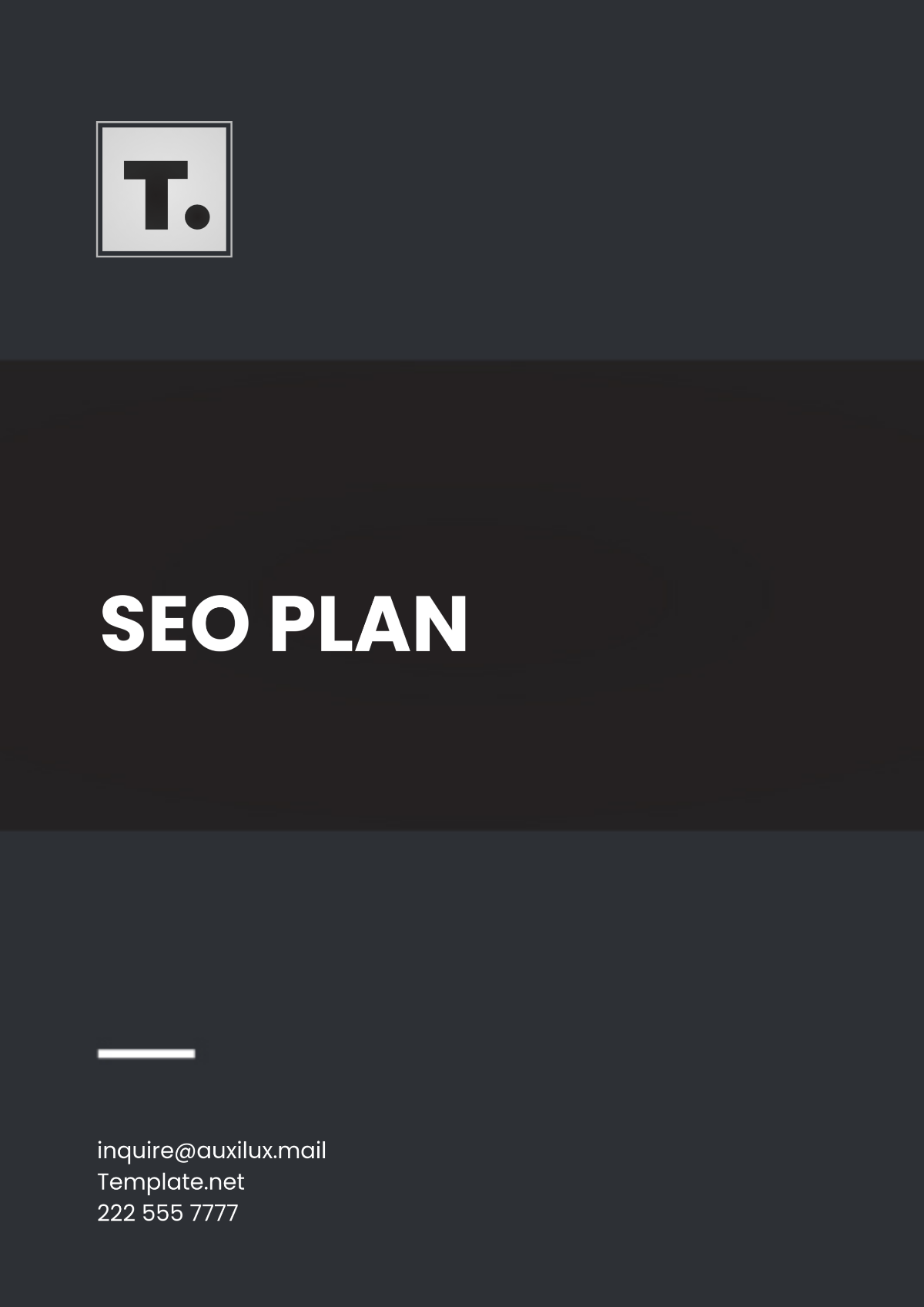 SEO Plan Template - Edit Online & Download